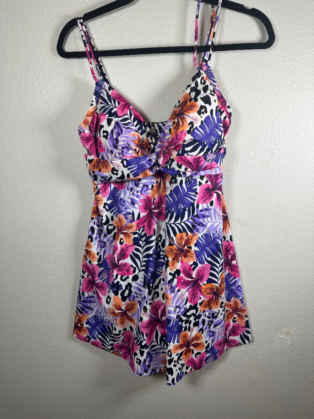 Floral Swim Dress with built in shorts